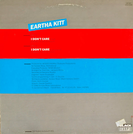 EARTHA KITT - I Don't Care