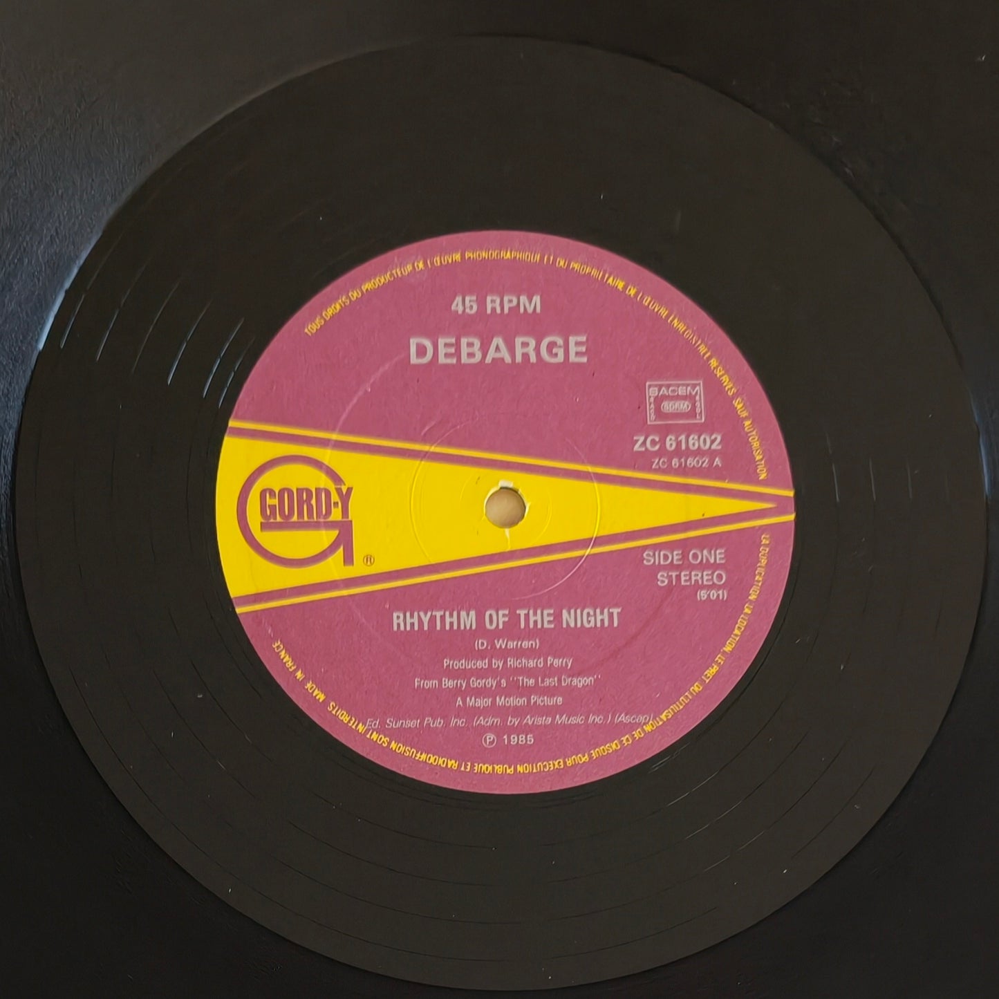 DEBARGE - Rhythm Of The Night