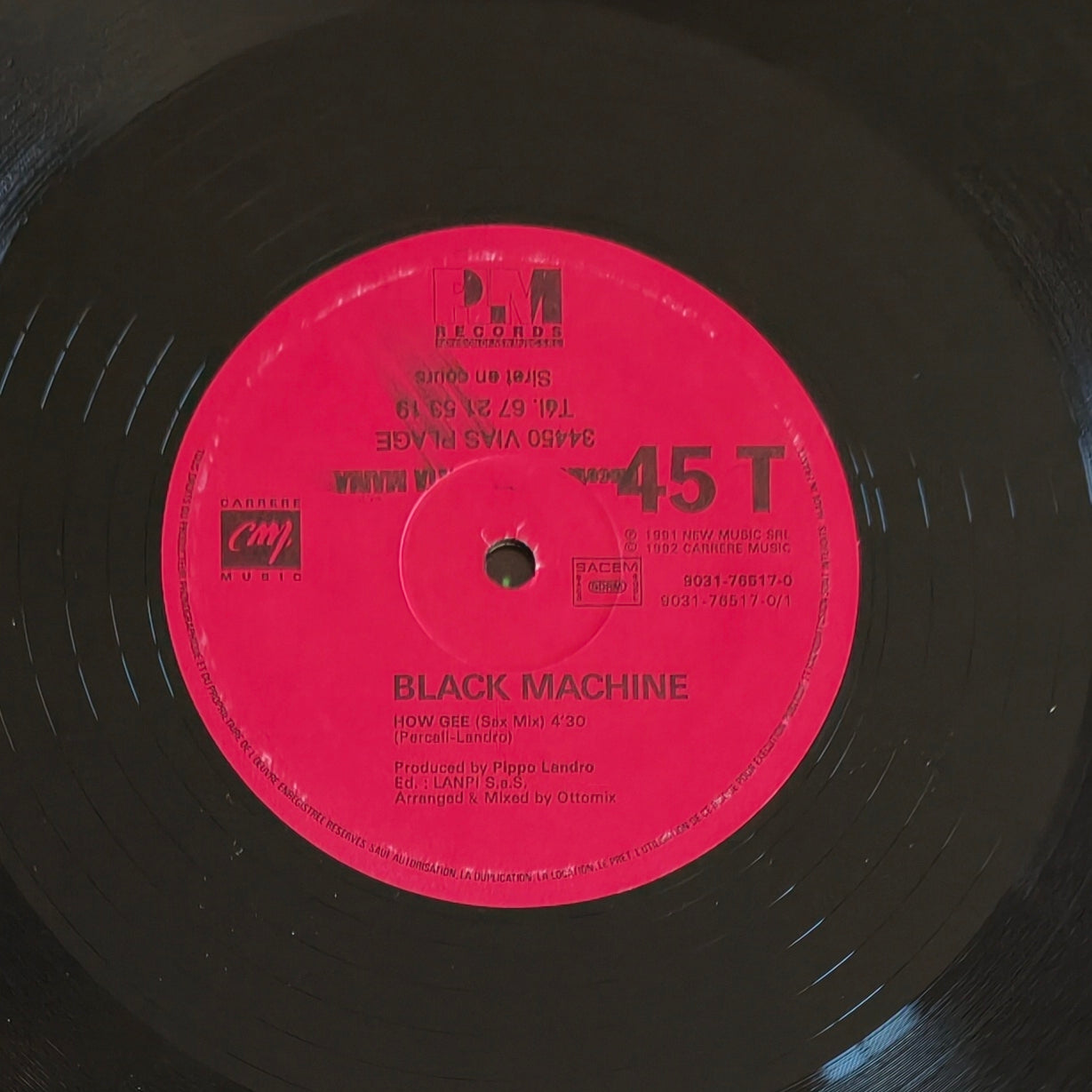 BLACK MACHINE - How Gee