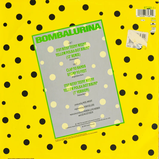 BOMBALURINA - Itsy Bitsy Teeny Weeny Yellow Polka Dot Bikini