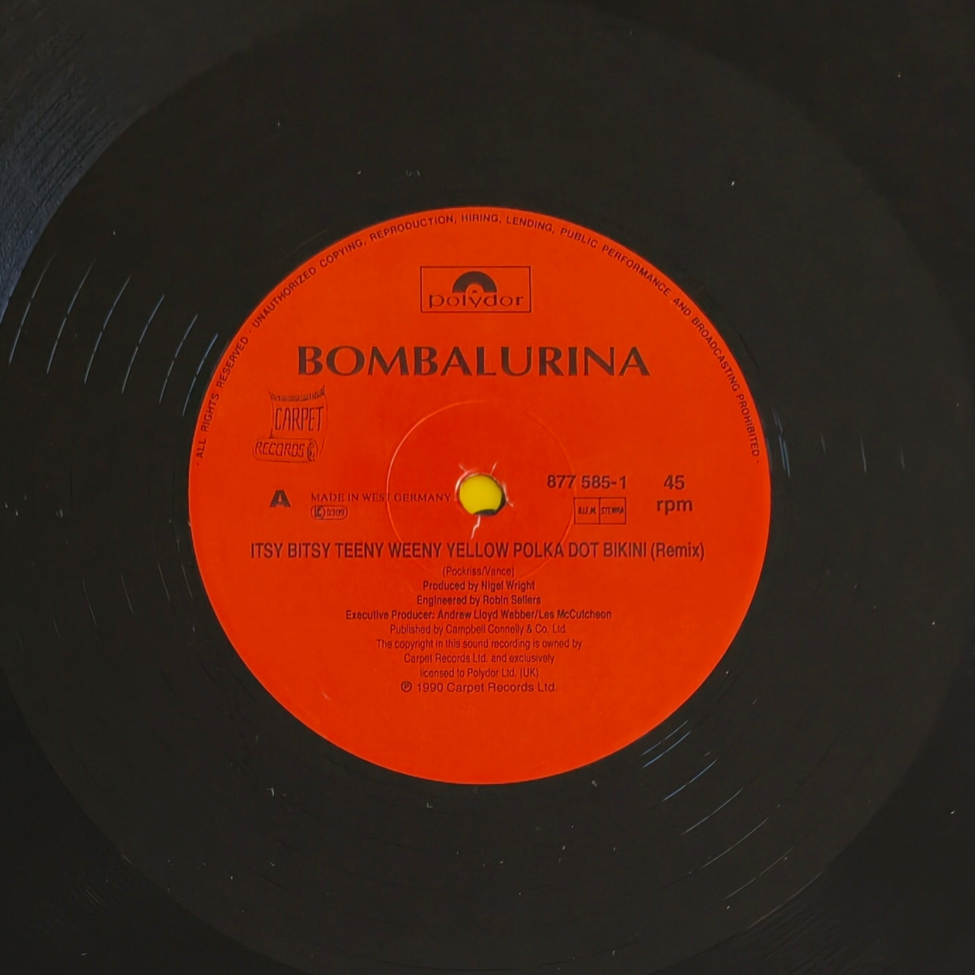 BOMBALURINA - Itsy Bitsy Teeny Weeny Yellow Polka Dot Bikini