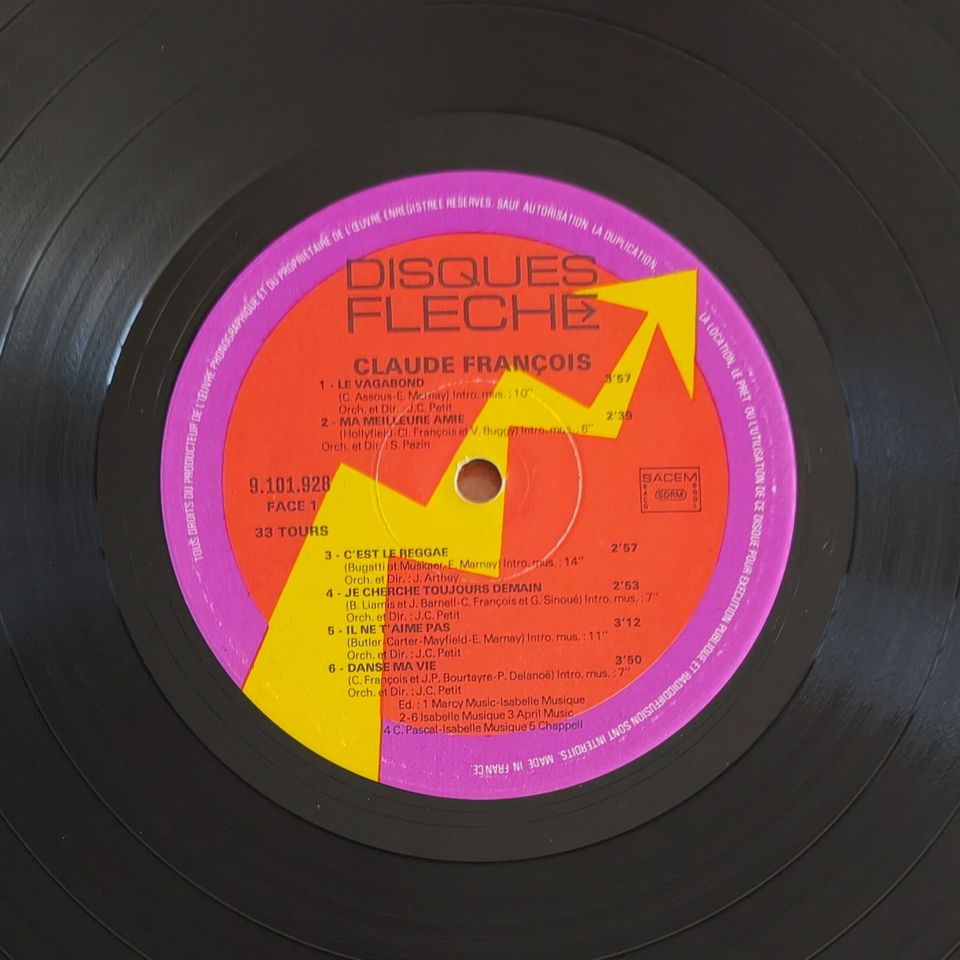 CLAUDE FRANCOIS - Le Vagabond