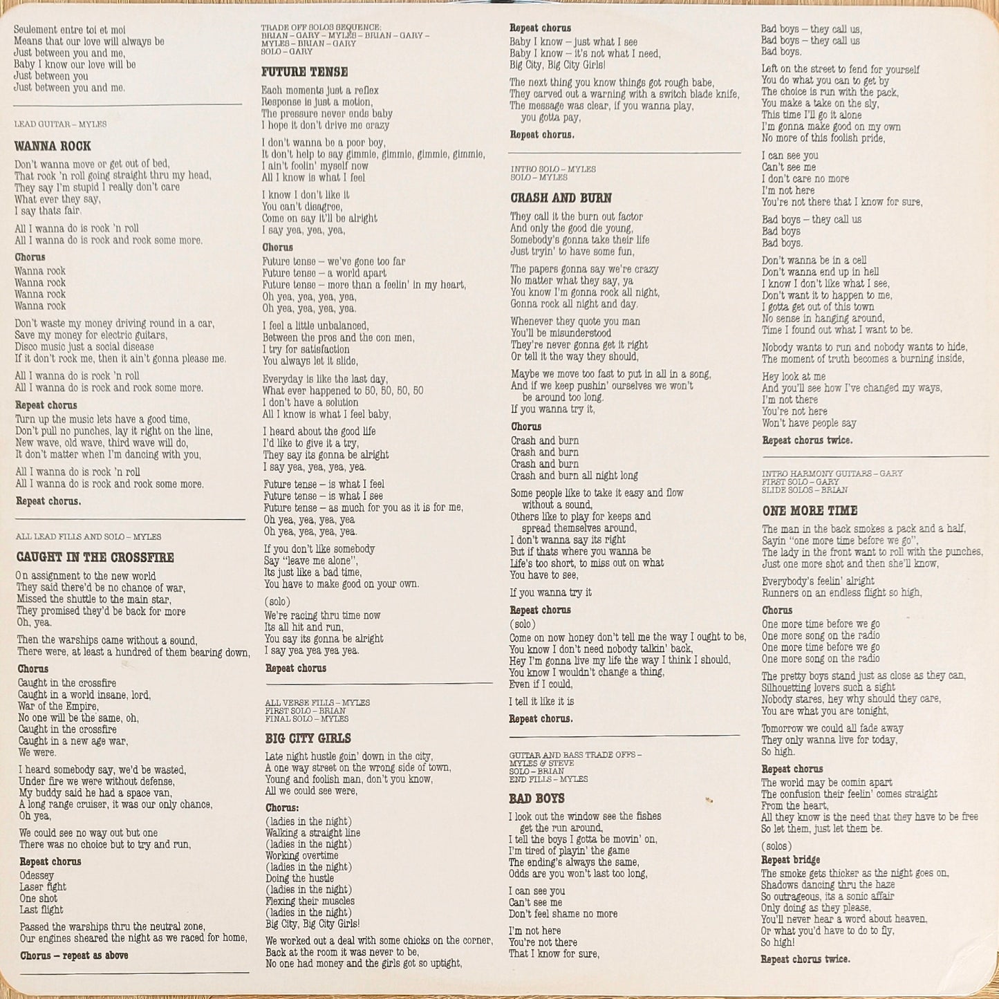 APRIL WINE - The Nature Of The Beast