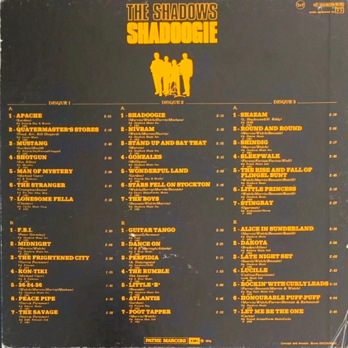 THE SHADOWS - Shadoogie (coffret 3 disques)
