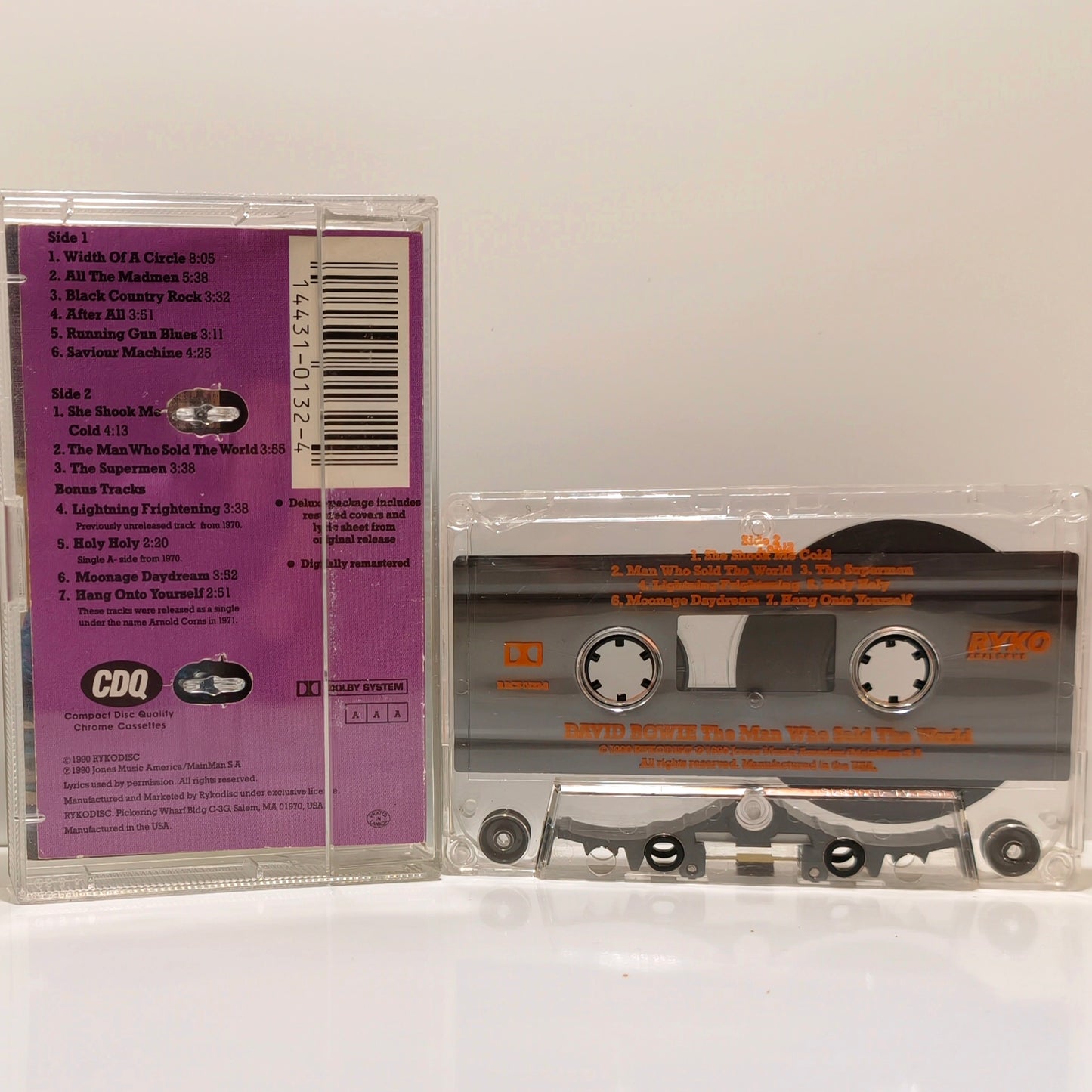 DAVID BOWIE - The Man Who Sold The World + Bonus Tracks (Pressage US)