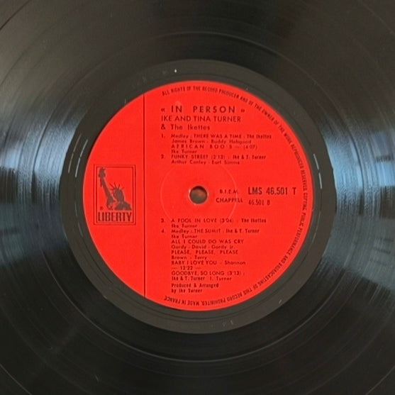 IKE & TINA TURNER & THE IKETTES - In Person