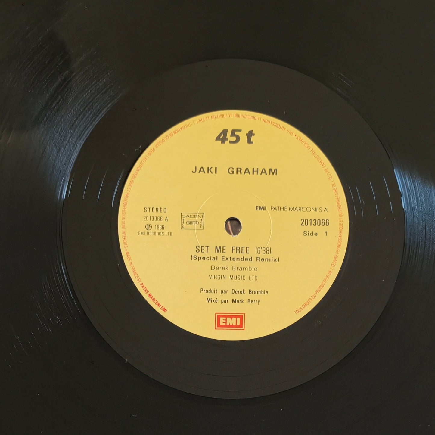JAKI GRAHAM Set Me Free (Special Extended Mark Berry Remix)