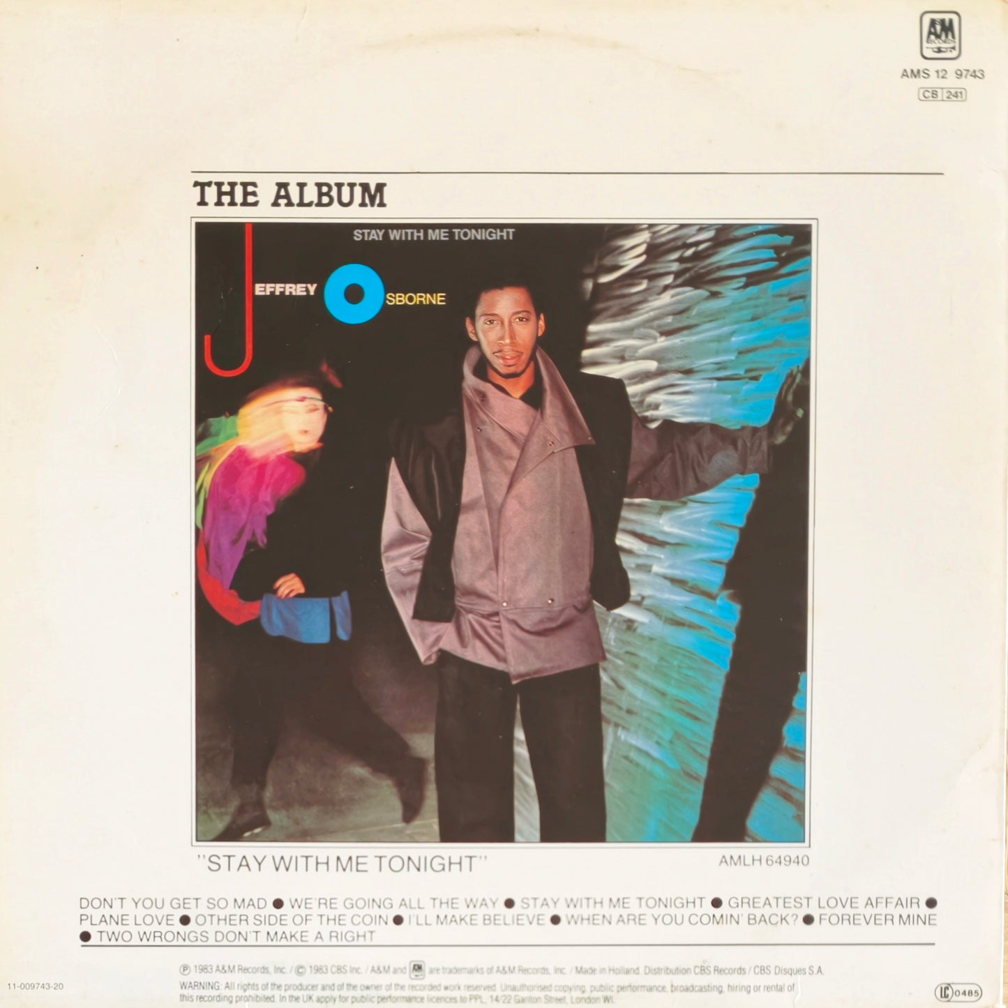 JEFFREY OSBORNE - Stay With Me Tonight (Extended Remix & Dub Version)