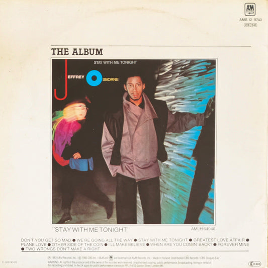 JEFFREY OSBORNE - Stay With Me Tonight (Extended Remix & Dub Version)