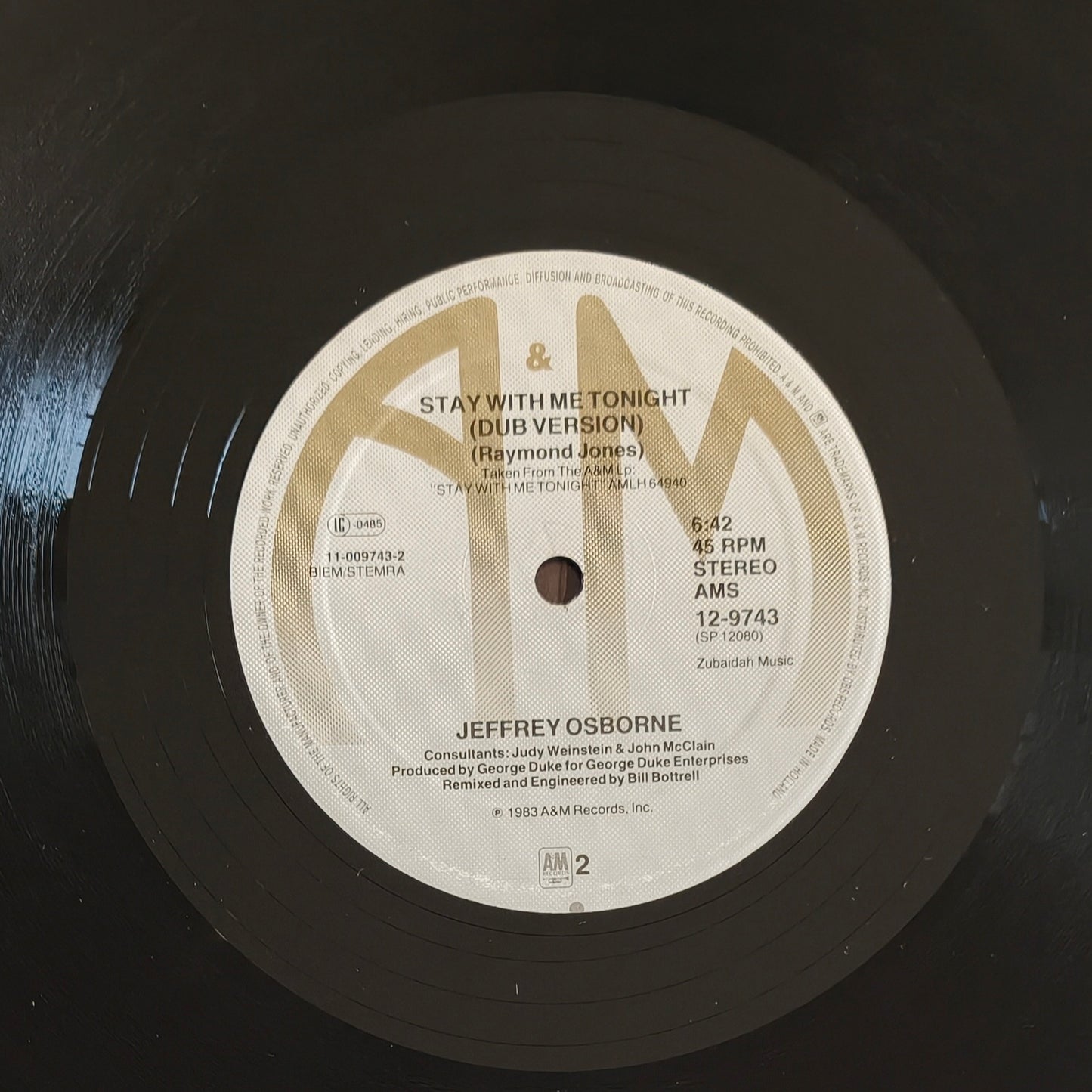 JEFFREY OSBORNE - Stay With Me Tonight (Extended Remix & Dub Version)