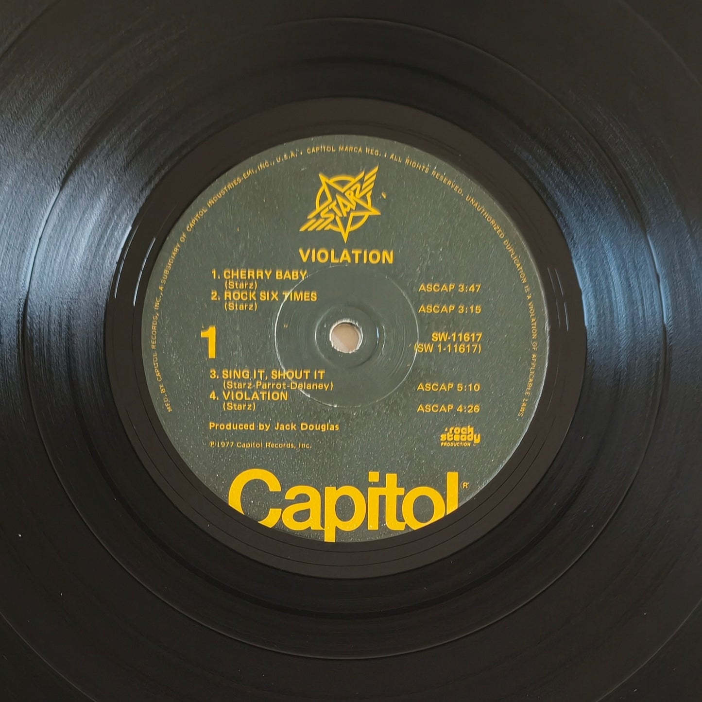 STARZ - Violation (Pressage US)