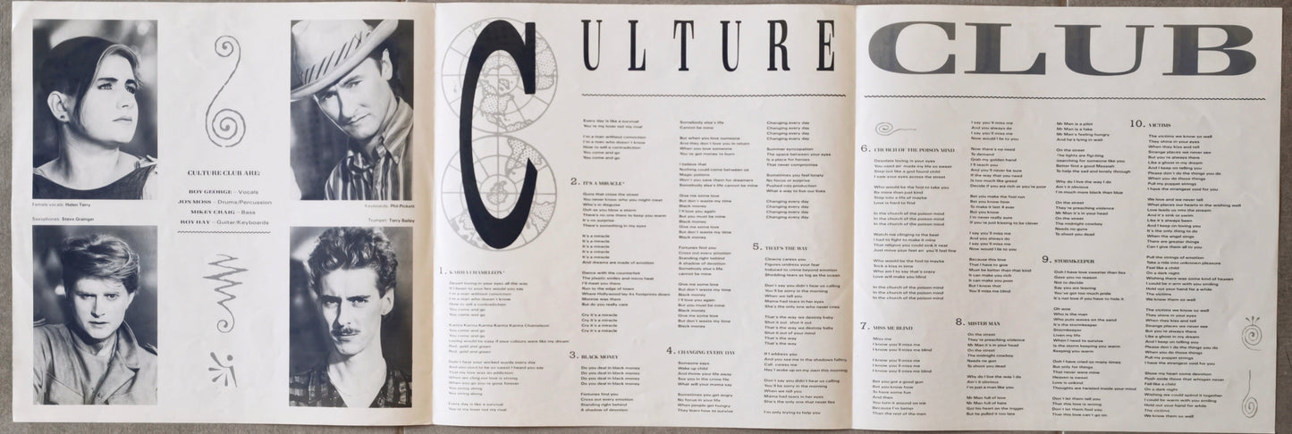CULTURE CLUB - Colour By Numbers
