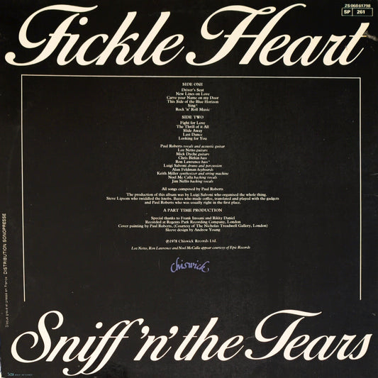 SNIFF 'N' THE TEARS - Fickle Heart