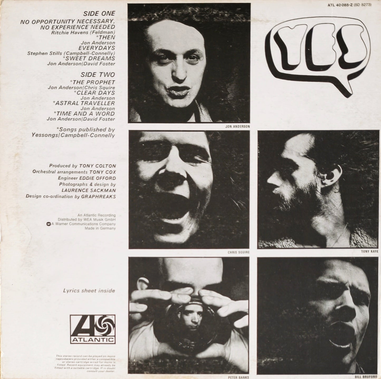 YES - Time And A Word
