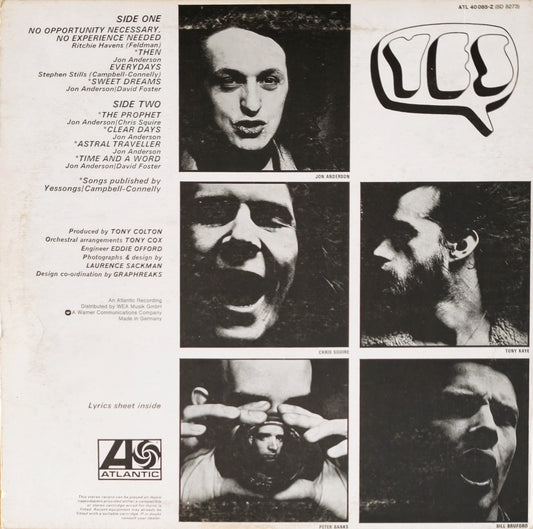 YES - Time And A Word