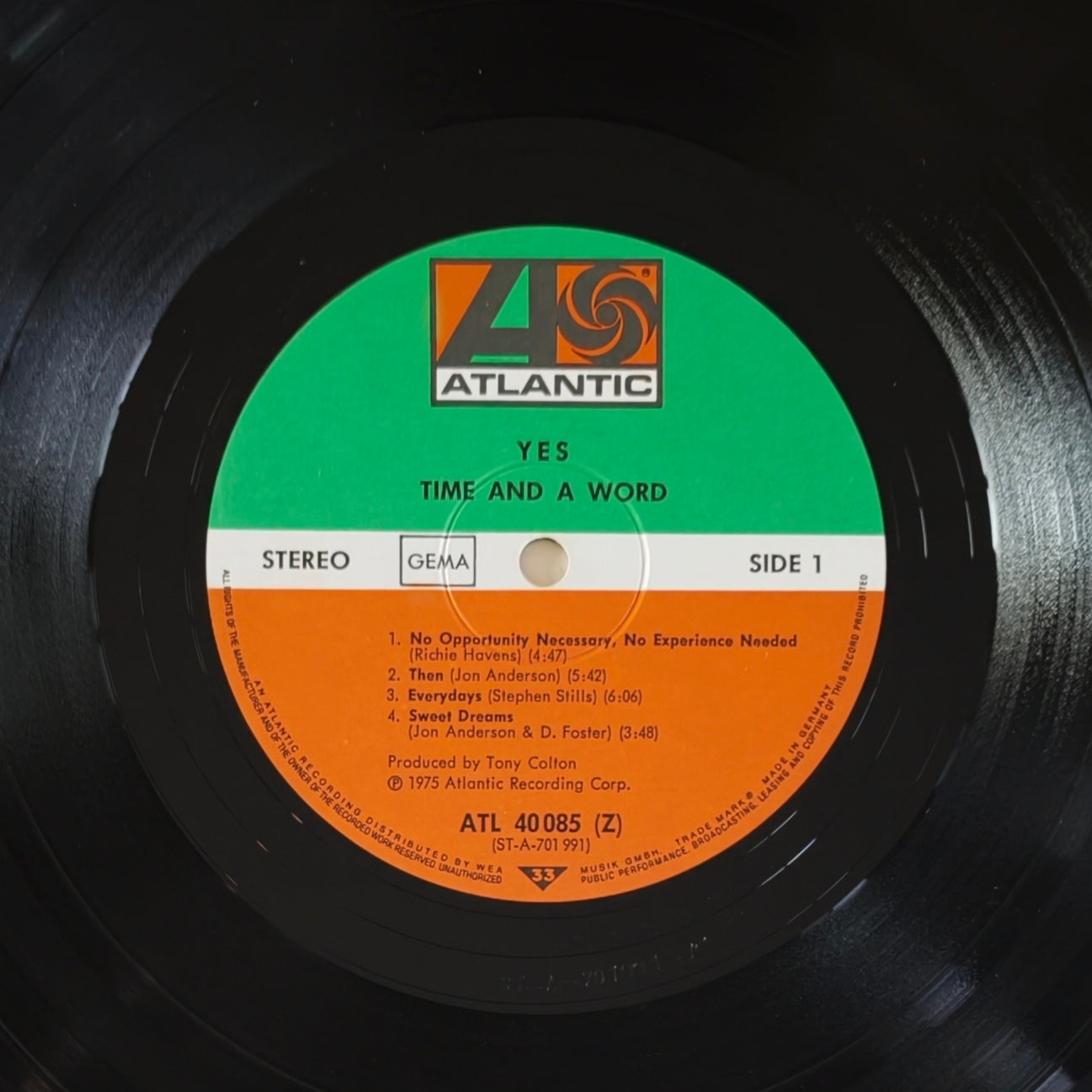 YES - Time And A Word