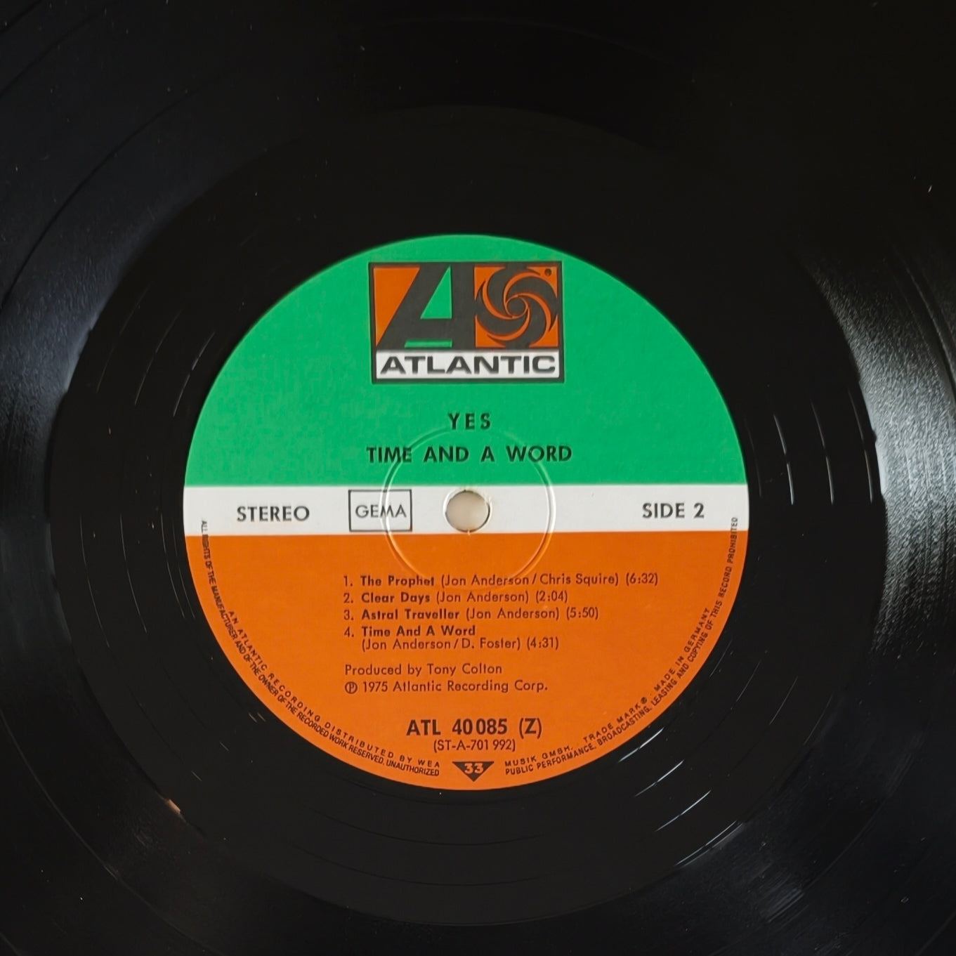 YES - Time And A Word