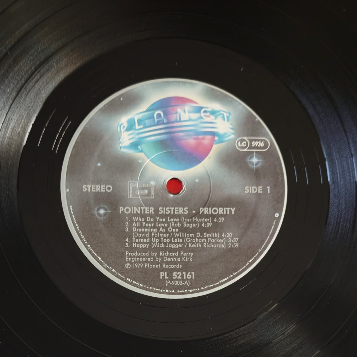POINTER SISTERS - Priority