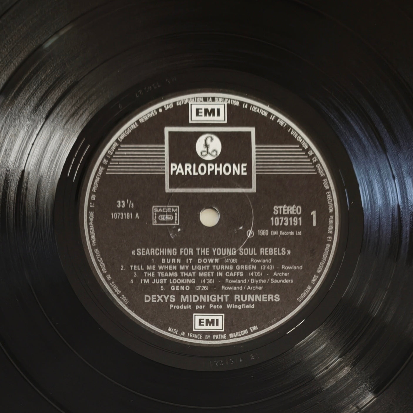 DEXY'S MIDNIGHT RUNNERS - Searching For The Young Soul Rebels