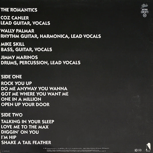 THE ROMANTICS - In Heat