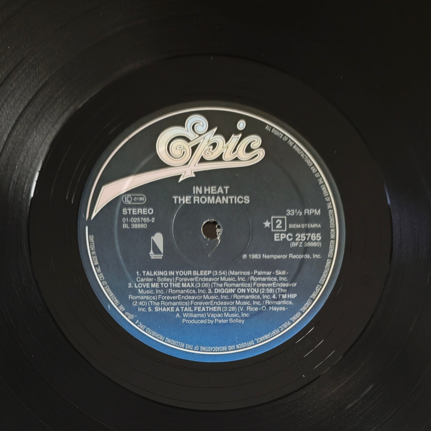 THE ROMANTICS - In Heat