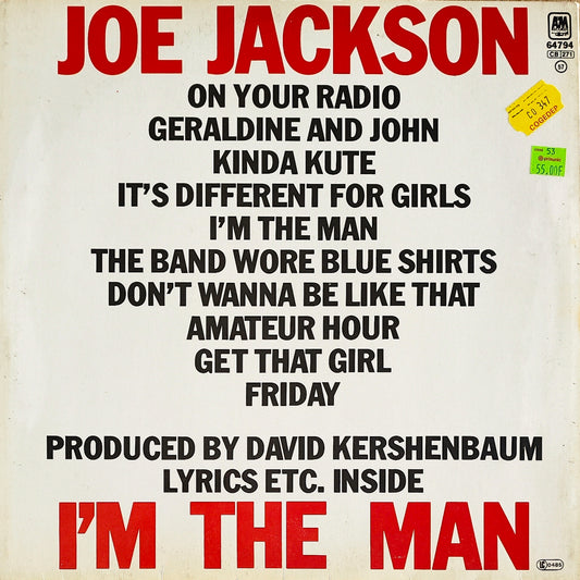 JOE JACKSON - I'm The Man