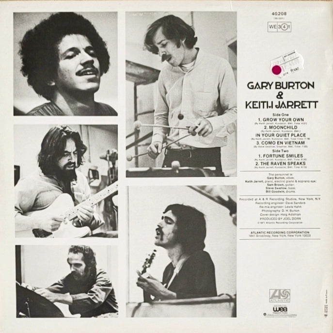 GARY BURTON & KEITH JARRETT - Gary Burton & Keith Jarrett