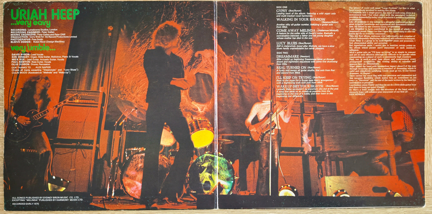 URIAH HEEP -  ...Very 'Eavy Very 'Umble...