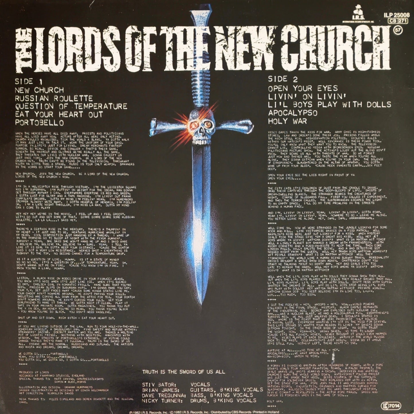 THE LORDS OF THE NEW CHURCH - Lords Of The New Church