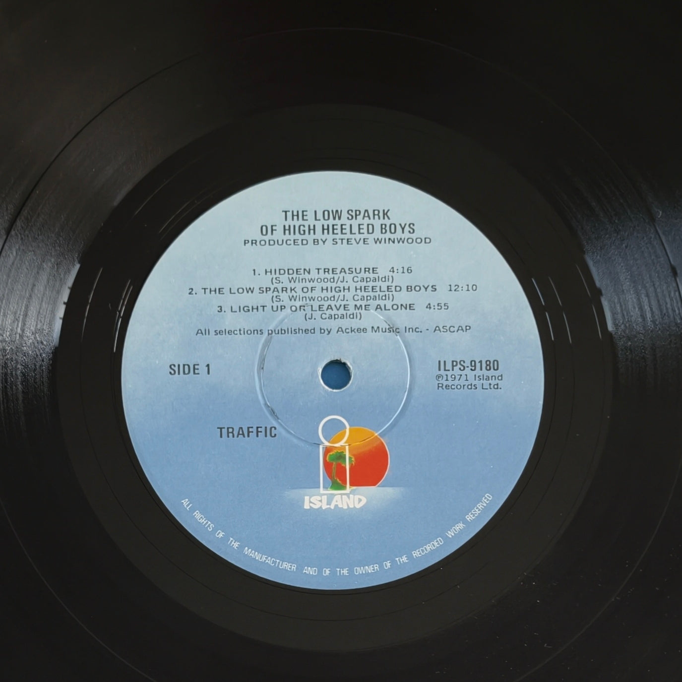 TRAFFIC - The Low Spark Of High Heeled Boys