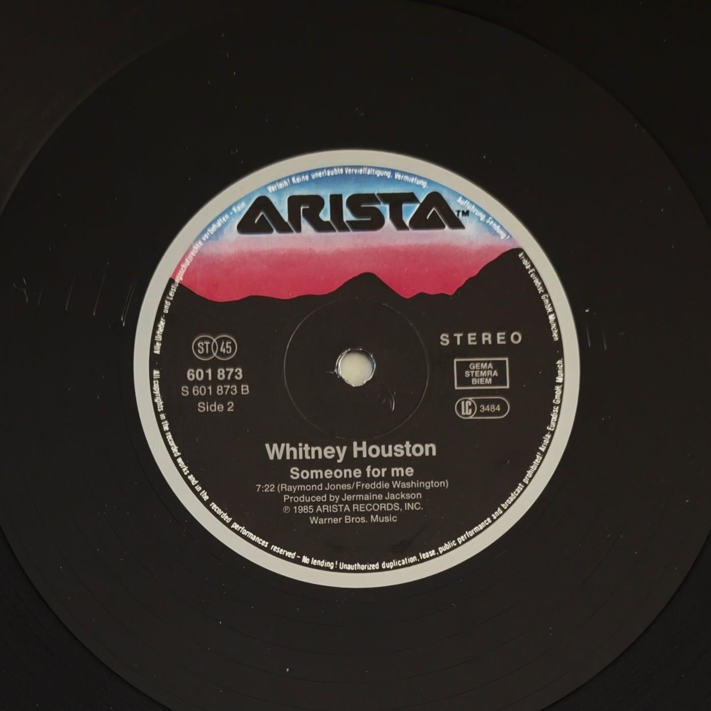WHITNEY HOUSTON - All At Once