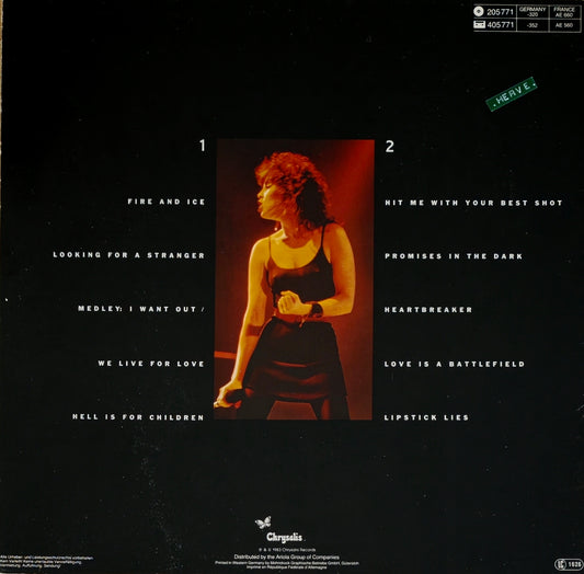 PAT BENATAR - Live From Earth