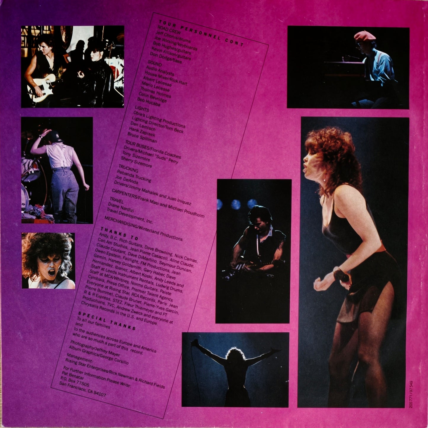 PAT BENATAR - Live From Earth