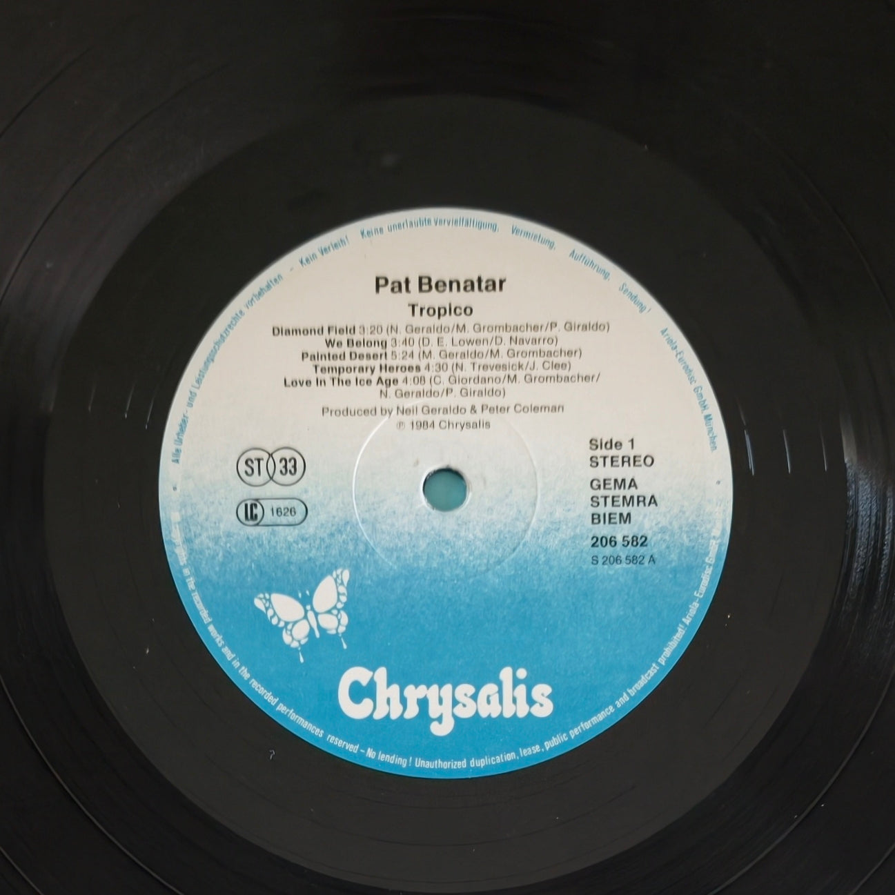 PAT BENATAR - Tropico