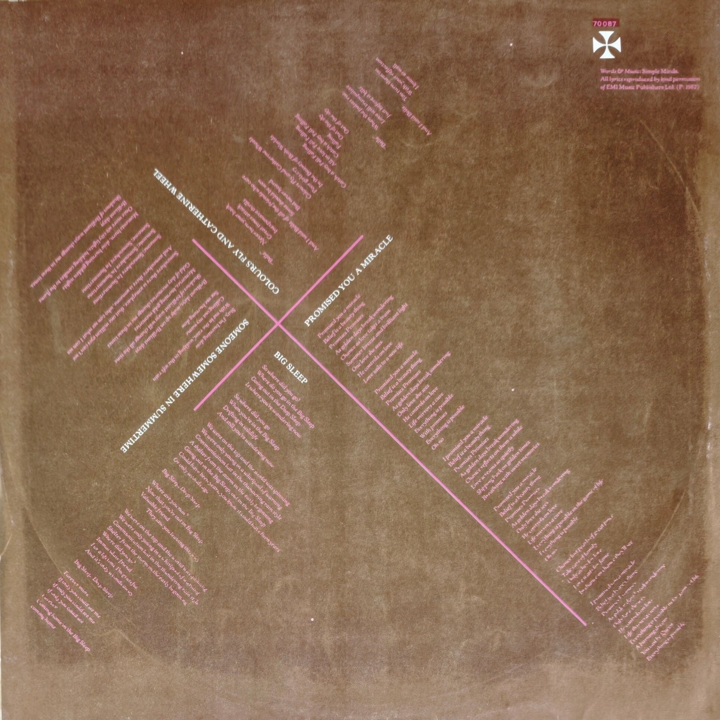 SIMPLE MINDS - New Gold Dream (81-82-83-84)