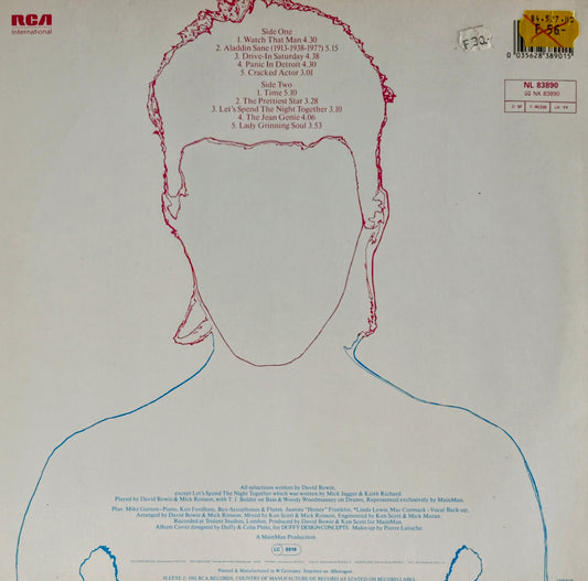 DAVID BOWIE - Aladdin Sane