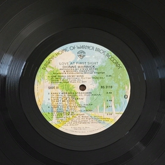 DIONNE WARWICK - Love At First Sight (Pressage US)