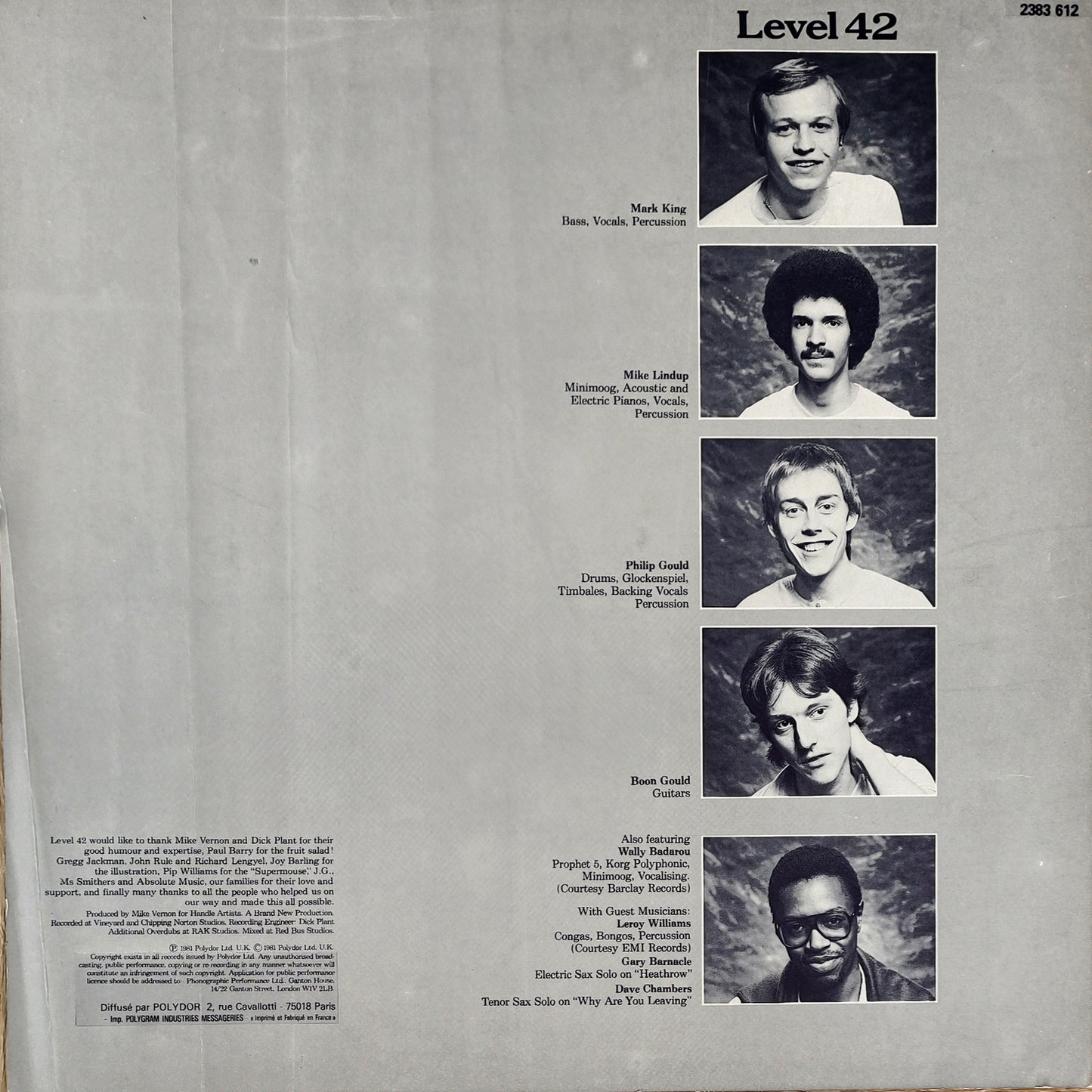 LEVEL 42 - Level 42