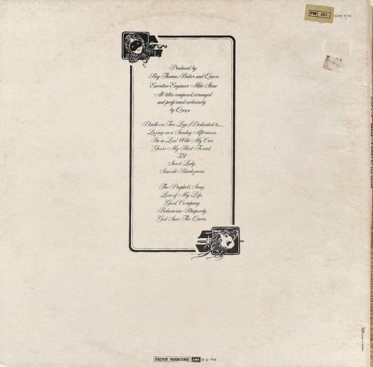 QUEEN - A Night at the Opera