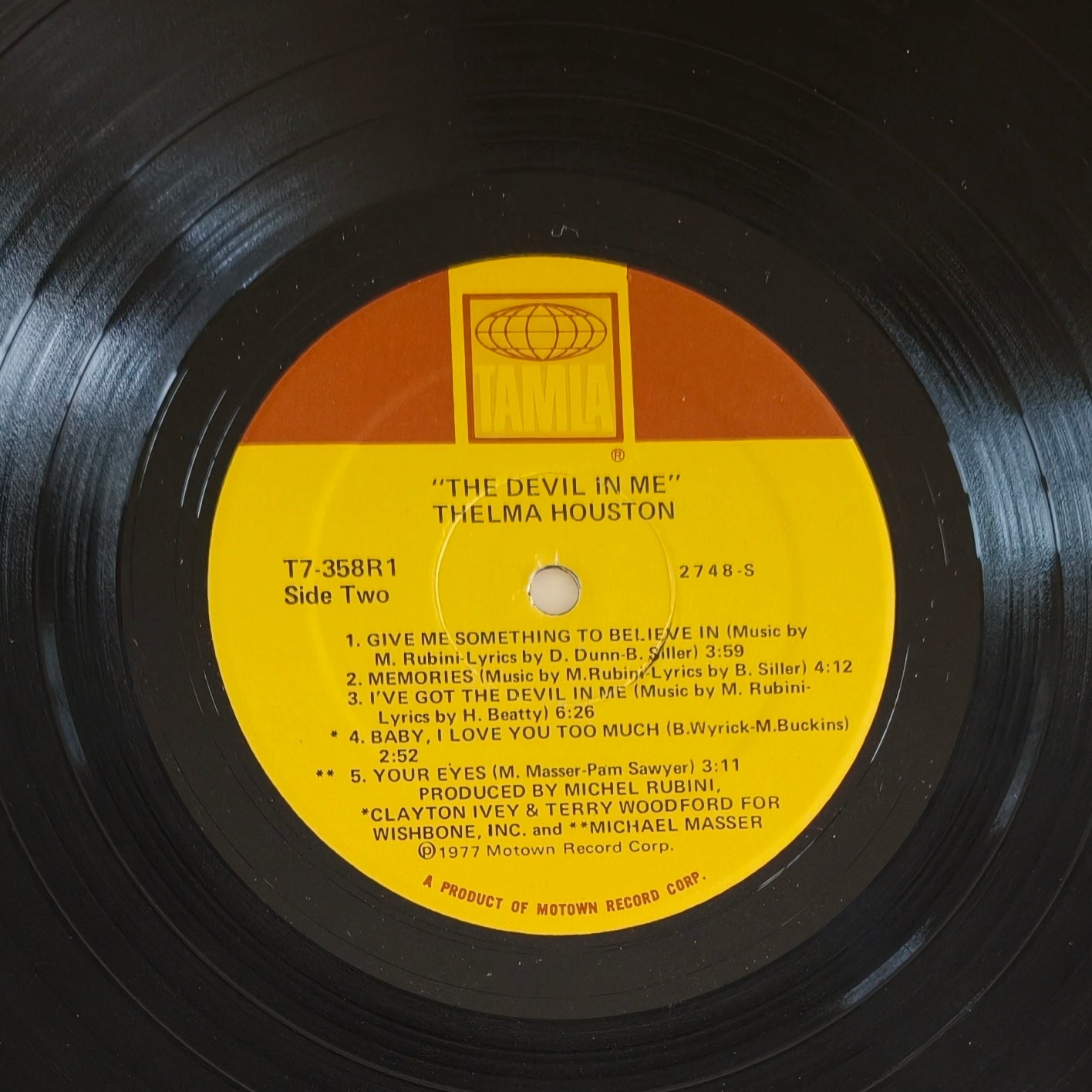 THELMA HOUSTON - The Devil In Me (Pressage US)