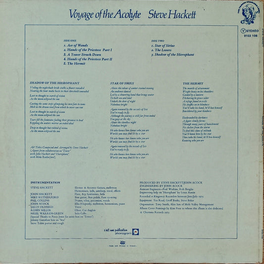 STEVE HACKETT - Voyage Of The Acolyte
