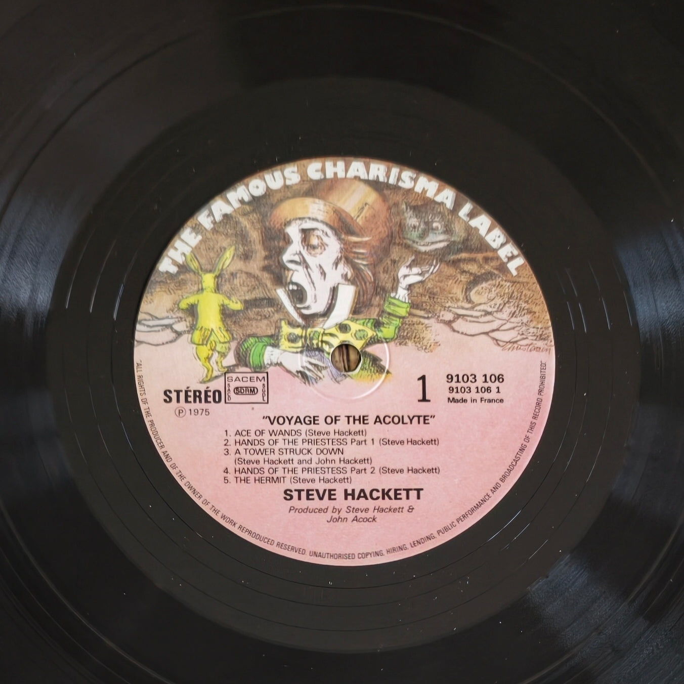 STEVE HACKETT - Voyage Of The Acolyte