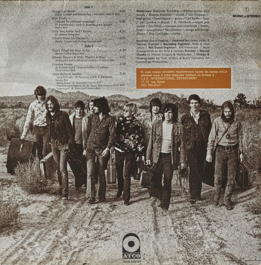 DELANEY & BONNIE & FRIENDS - On Tour With ERIC CLAPTON