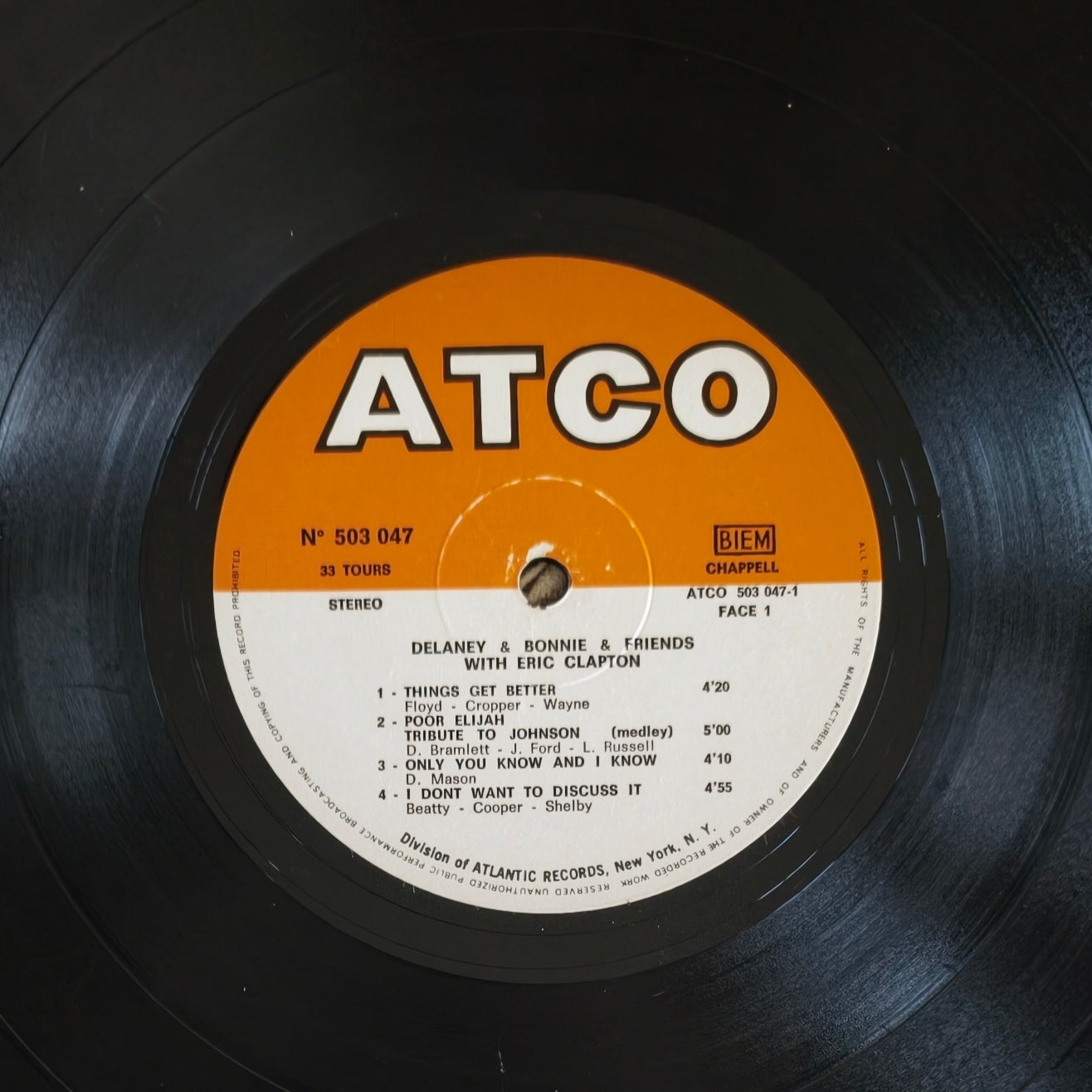 DELANEY & BONNIE  & FRIENDS - On Tour With ERIC CLAPTON