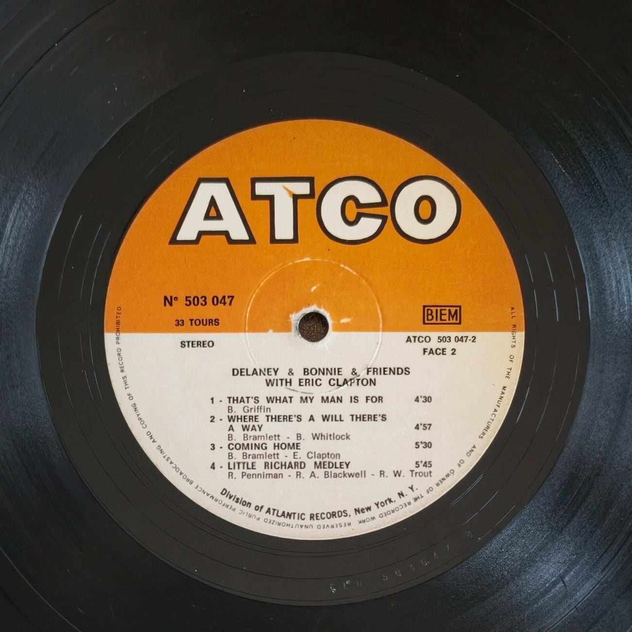DELANEY & BONNIE  & FRIENDS - On Tour With ERIC CLAPTON