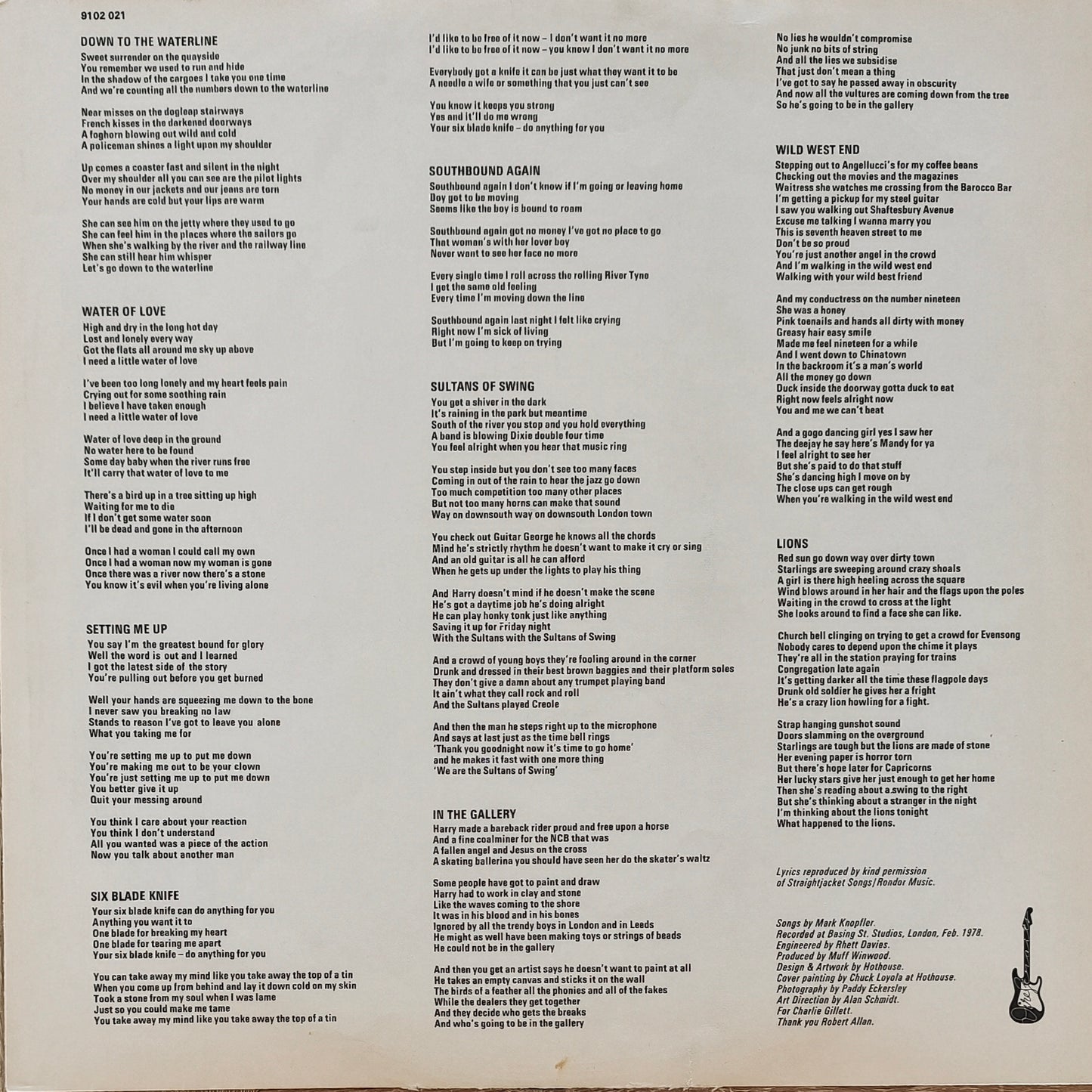 DIRE STRAITS - Dire Straits