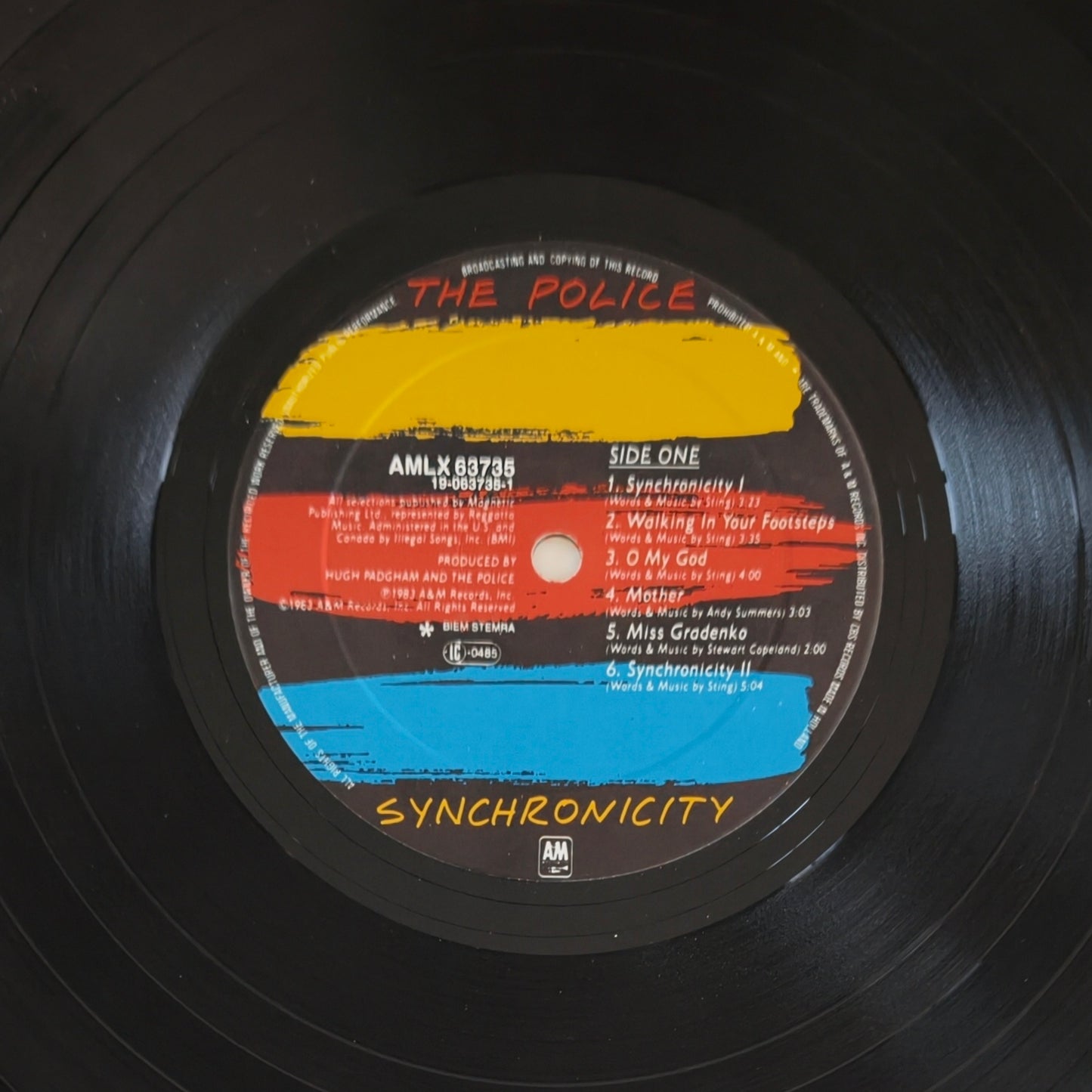THE POLICE - Synchronicity