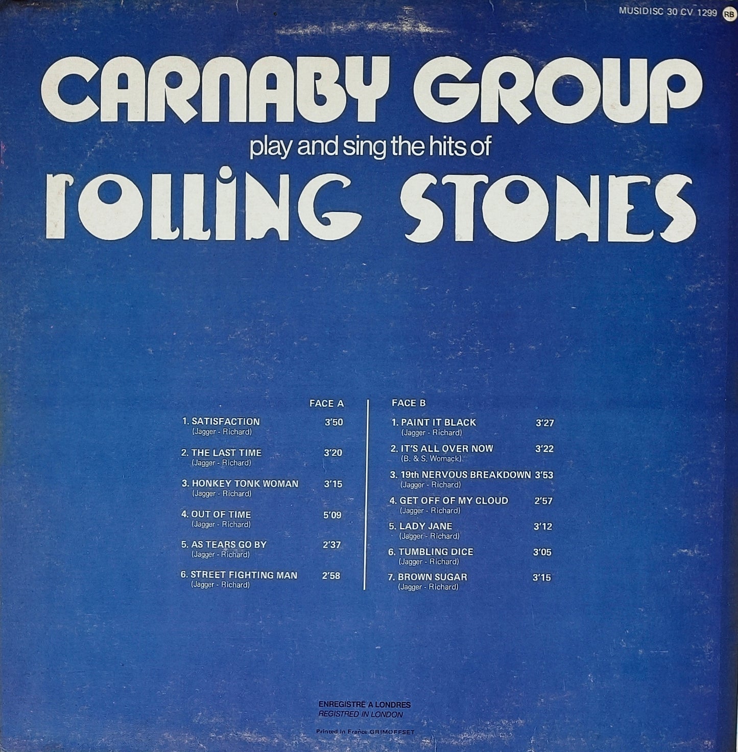 LONDON LOVE MAJORITY - The Hits Of The Rolling Stones