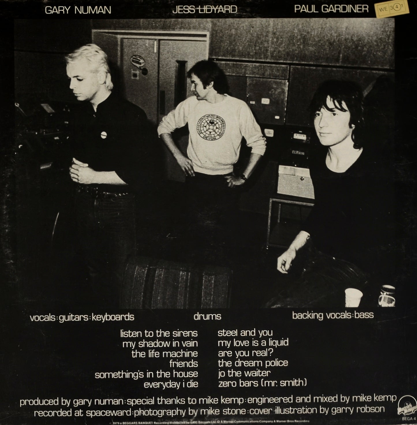 TUBEWAY ARMY - Tubeway Army (Pressage UK)