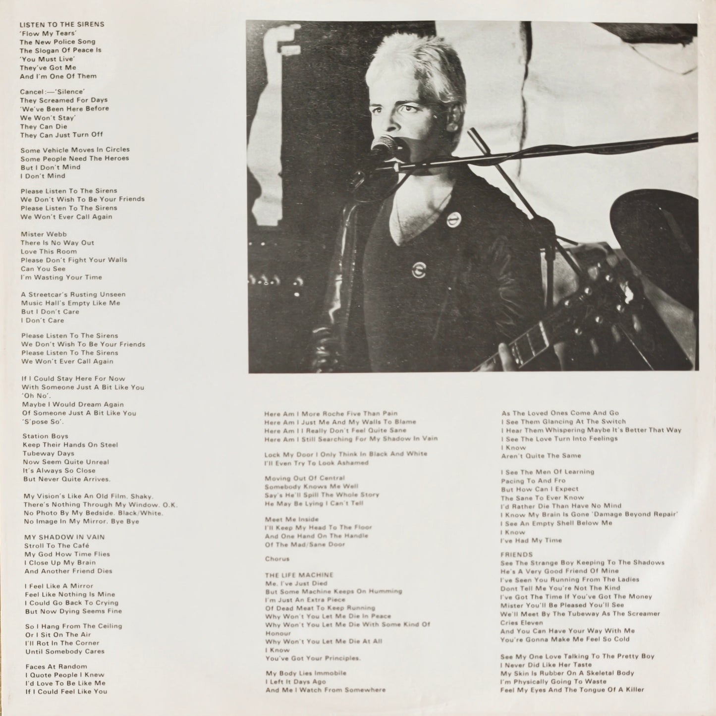 TUBEWAY ARMY - Tubeway Army (Pressage UK)